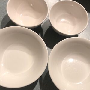 IKEA White Ceramic Bowl with Brand Marking